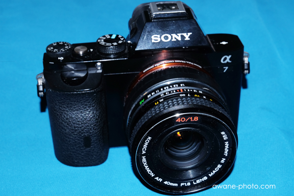 }EgA_v^gSONY 7HEXANON AR 40mmF1.8𑕒ԁB